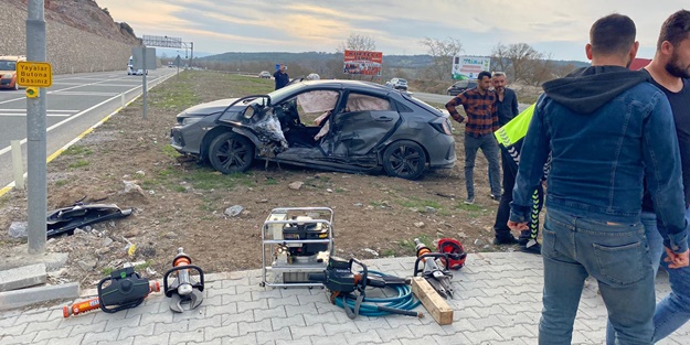 Balıkesir'de zincirleme kaza: Yaralılar var