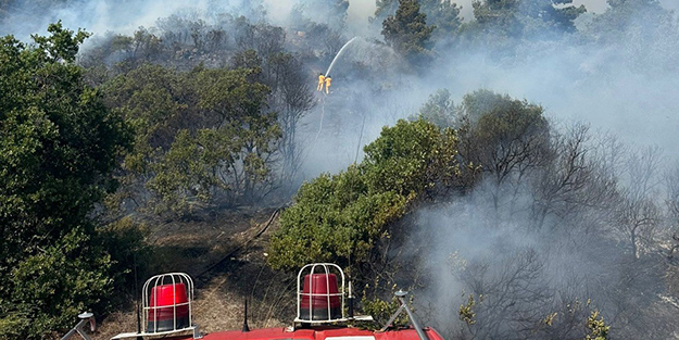 Balıkesir'deki orman yangını kontrol altına alındı