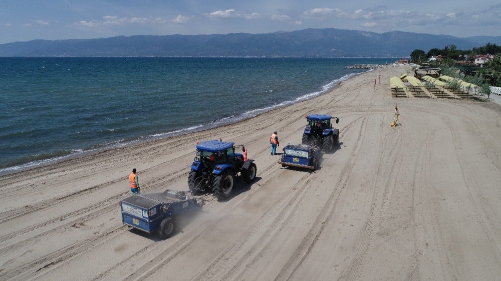 Balıkesir’in mavi bayraklı plajları yaza hazırlanıyor 