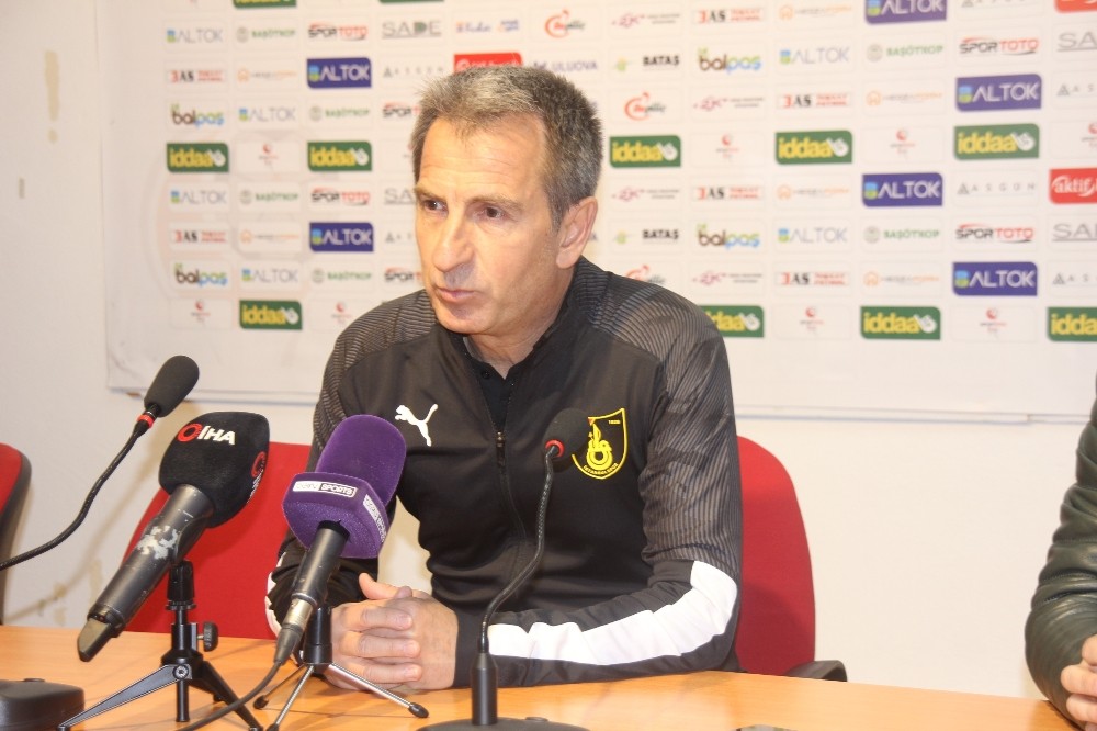 Balıkesirspor Baltok - İstanbulspor maçın ardından 