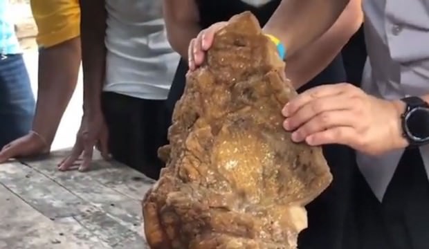 Balina kusmuğu bulan balıkçı zengin oldu