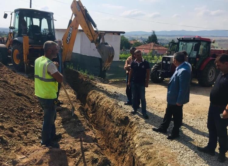 Balışeyh’te doğal gaz çalışmaları 