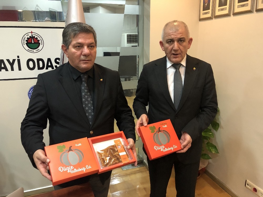 Balkabağı hediye paketlerine girdi 