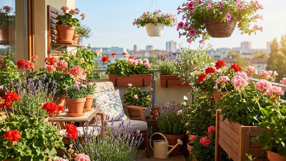 Balkonda hangi çiçekler yetiştirilir, nelere dikkat etmeli?