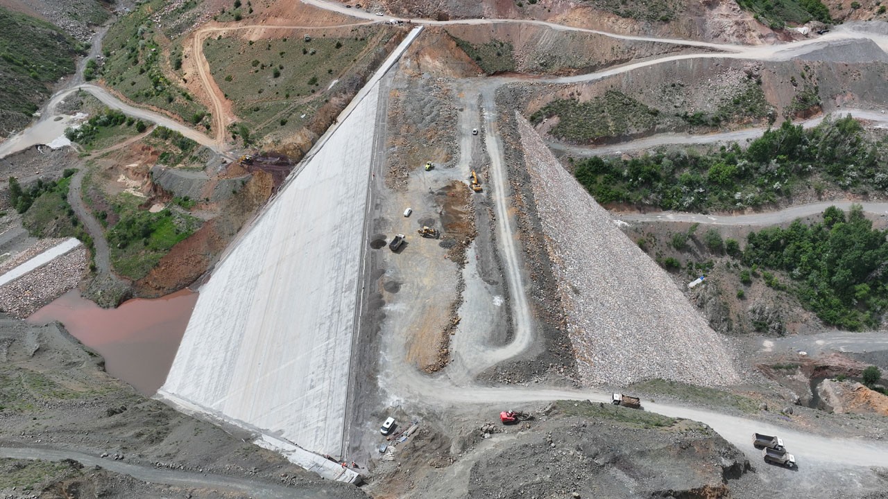 Ballı Barajı’nda sona doğru! Erzincan tarımına 145 milyon lira katkı