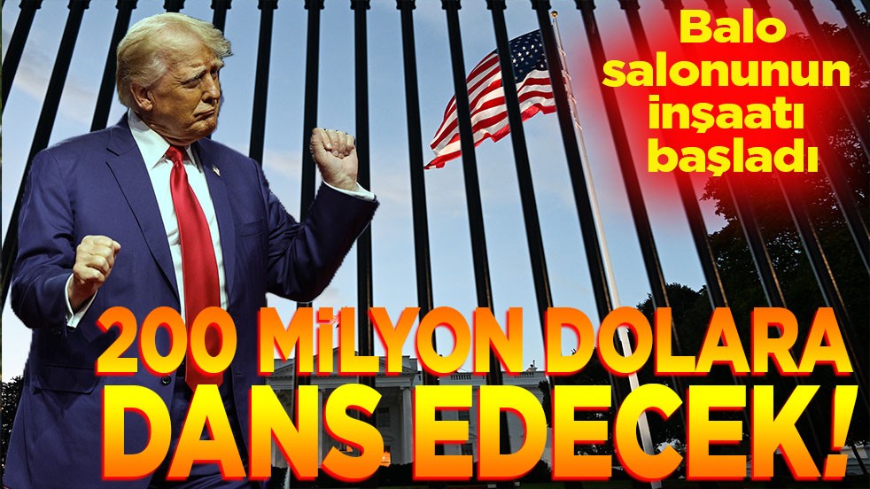 Balo salonunun inşaatı başladı. 200 milyon dolara dans edecek!