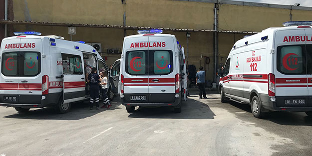 Balta ve levyeli TIR yıkama kavgası!