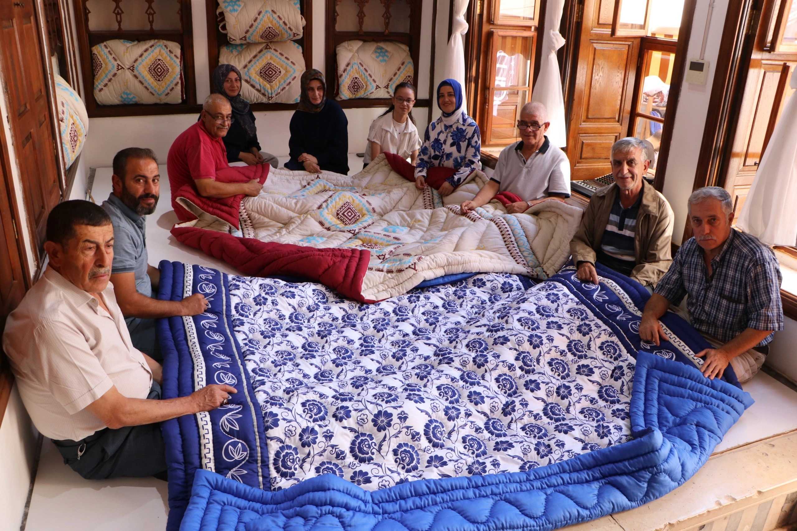 Bambi Yatak, geleneksel Kilis yorganını “Kadın Eliyle, Emeğiyle” yaşatacak