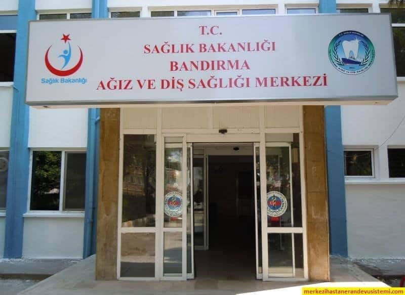 Bandırma Diş Hastanesi’nde randevular iptal edildi 