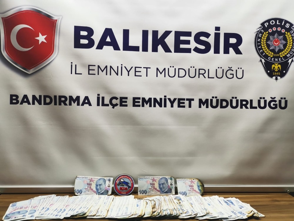 Bandırma’da sahte para operasyonu 