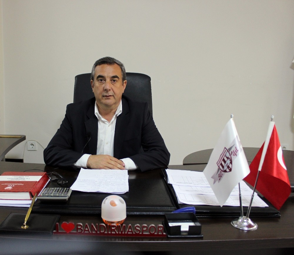 Bandırmaspor Başkanı Göksel Karlahan’dan sezon değerlendirmesi 