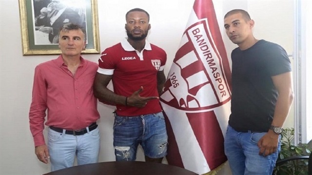 Bandırmaspor'da Junior M’Pia Mapuku'nun sözleşmesi feshesildi
