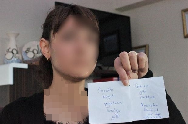 Banka memuruna yazdığı bu notla kurtuldu!