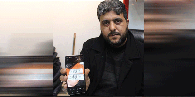 Bankadan çektiği dolar sahte çıktı! Akılalmaz olay