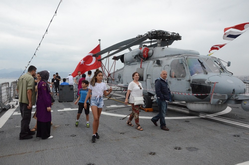 Barbaros F-244’e Ordu’da yoğun ilgi 