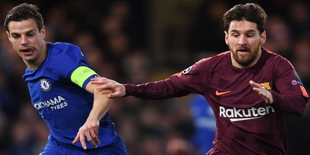 Barcelona, Chelsea deplasmanında Messi ile güldü