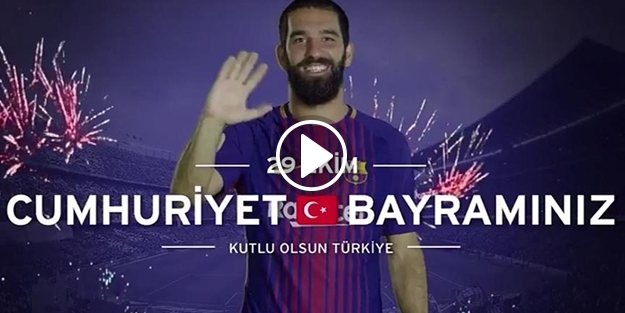 Barcelona Cumhuriyet Bayramı'nı böyle kutladı