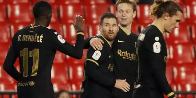 Barcelona deplasmanda kazandı