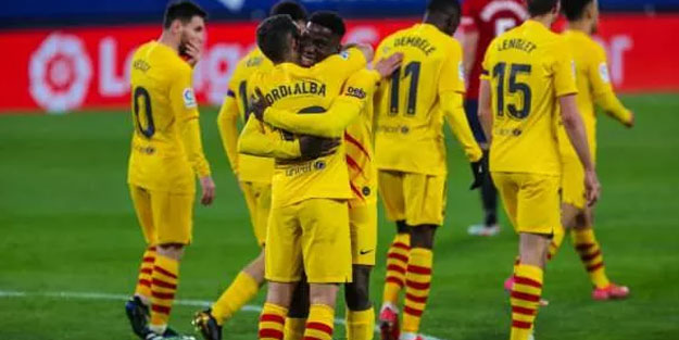 Barcelona deplasmanında rahat geçti