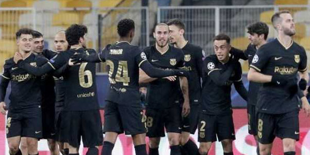 Barcelona, Dinamo Kiev'i ezip geçti