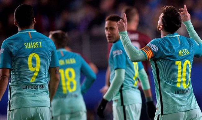 Barcelona farklı kazandı! 4-0