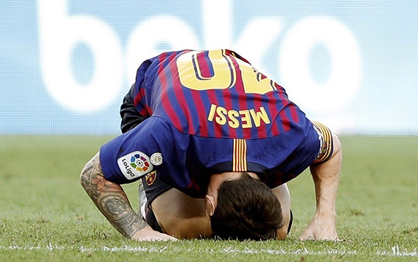 Barcelona galibiyete hasret