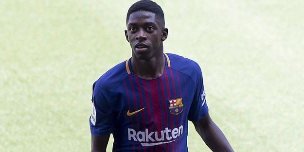 Barcelona, Dembele'yi tanıttı