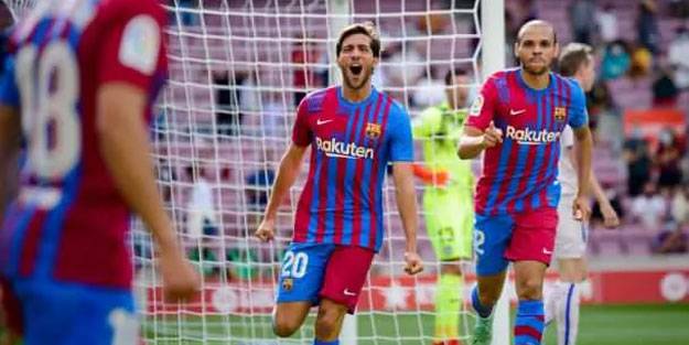 Barcelona sahasında kazandı