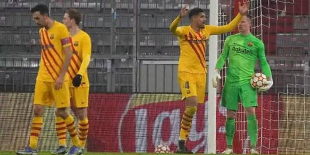 Barcelona Şampiyonlar Ligi'ne veda etti