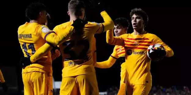 Barcelona tur biletini aldı