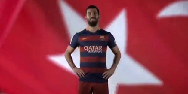 Barcelona'dan Türkiye'ye videolu jest