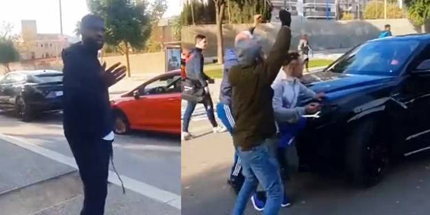 Barcelonalı futbolcuya saldırdılar!