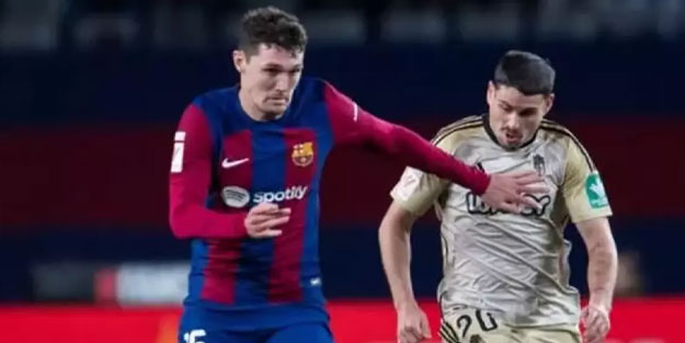 Barcelona'ya evinde büyük şok