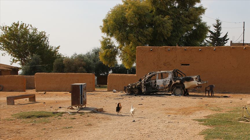 Barış Pınarı Bölgesi'nde iki yerde terör saldırısı önlendi