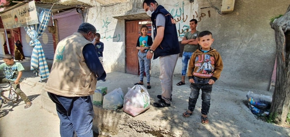 Barış Pınarı bölgesindeki çocuklar unutulmadı 