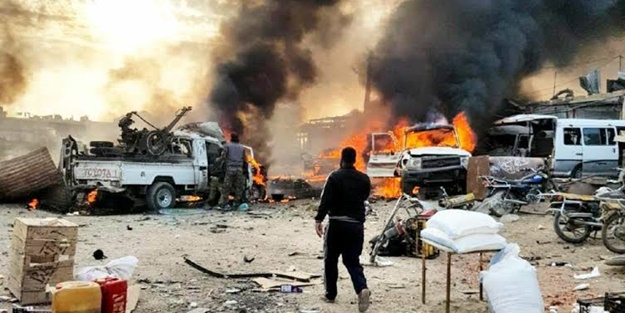 Barış Pınarı Harekatı bölgesine alçak saldırı! Çok sayıda ölü ve yaralı var