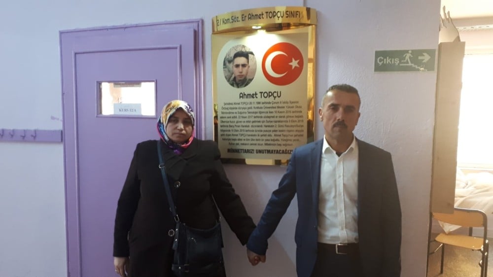 Barış Pınarı Harekâtı’nın ilk şehidine vefa 