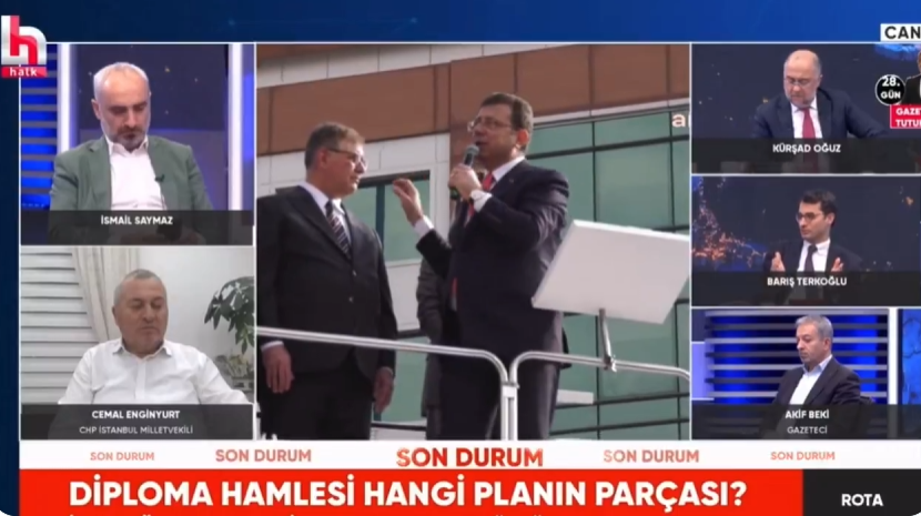 Barış Terkoğlu bile sahte diplomayı kabullendi! İmamoğlu’nun diploması geri alınıp askere çağırılabilir