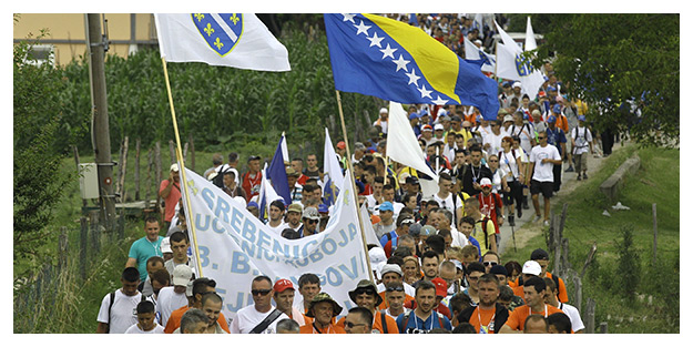 ‘Barış Yürüyüşü’ne büyük ilgi