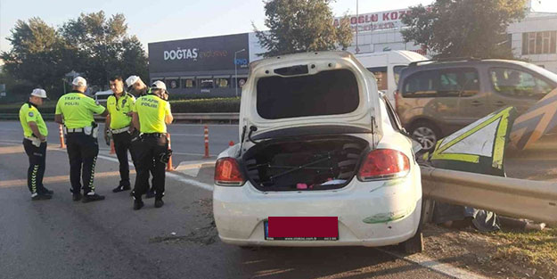 Bariyerlere ok gibi saplandı! İki çocuk annesi hayatını kaybetti