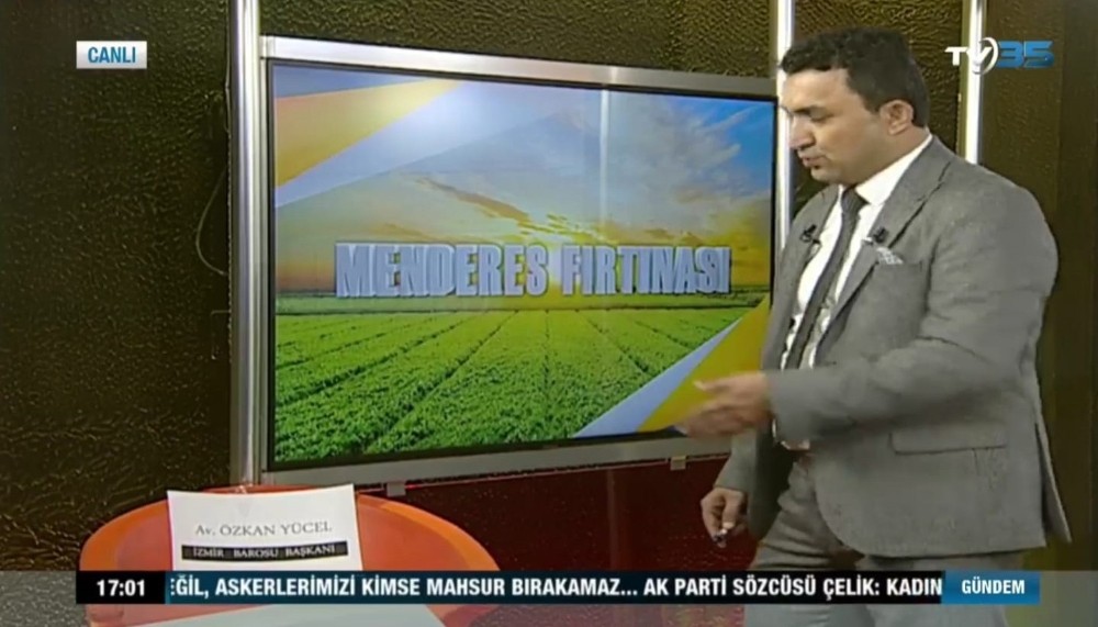 Baro başkanı gelmeyince programın adını ‘kelek’ koydu 