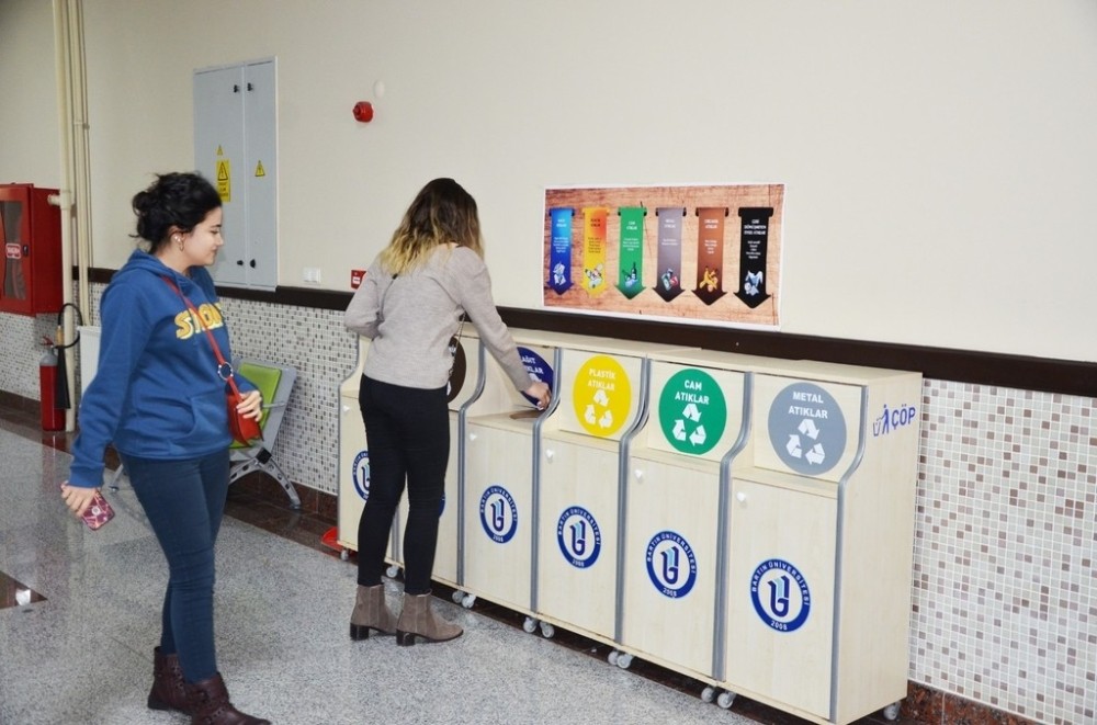 Bartın Üniversitesinde ‘Sıfır Atık Projesi’ ile 400 ağaç kesilmekten kurtarıldı 