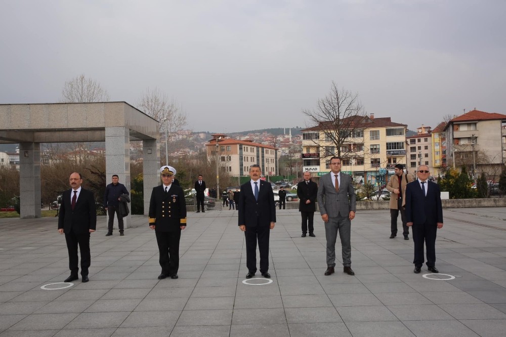 Bartın’da Çanakkale Deniz Zaferi’nin 105. yıl dönümü kutlandı 