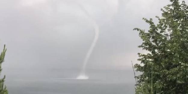 Bartın'da hortum oluştu