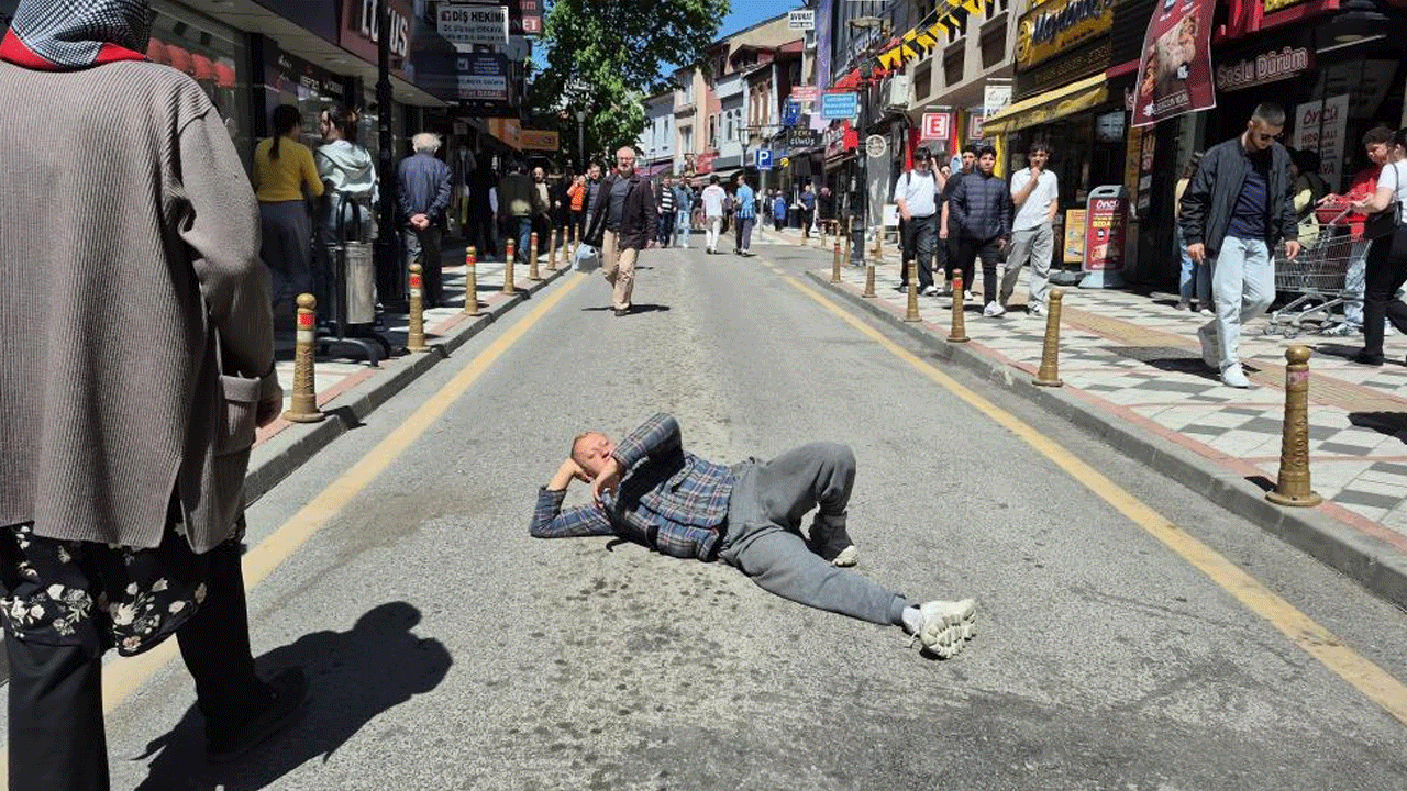 Bartın'da ilginç görüntü