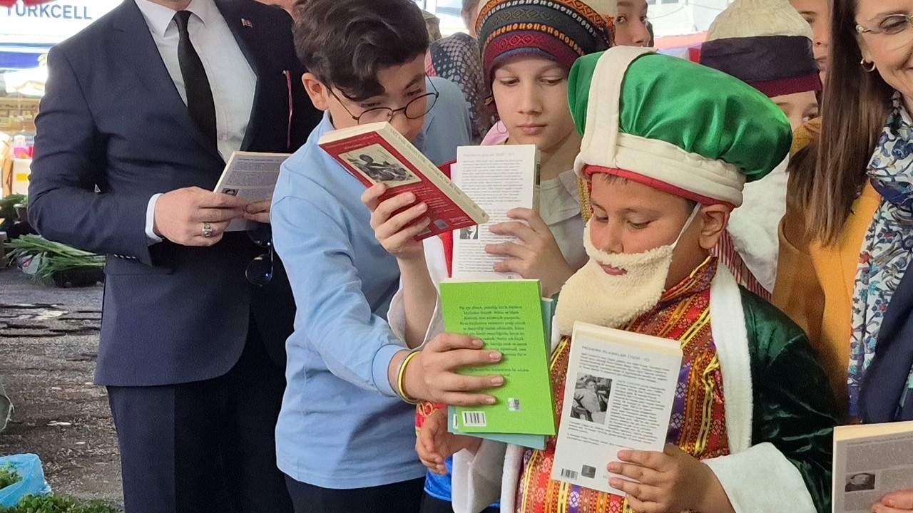 Bartın’da Kitap Okuma Etkinliğinde renkli anlar