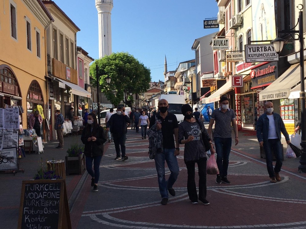 Bartın’da maskesiz sokağa çıkmama uygulaması başladı 