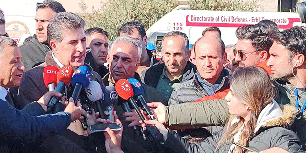 Barzani Gaziantep'i ziyaret etti!