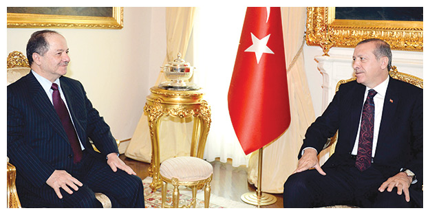 Barzani ile kritik zirve