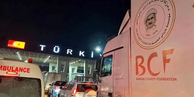 Barzani Yardım Vakfı onlarca ekiple Gaziantep'e geldi